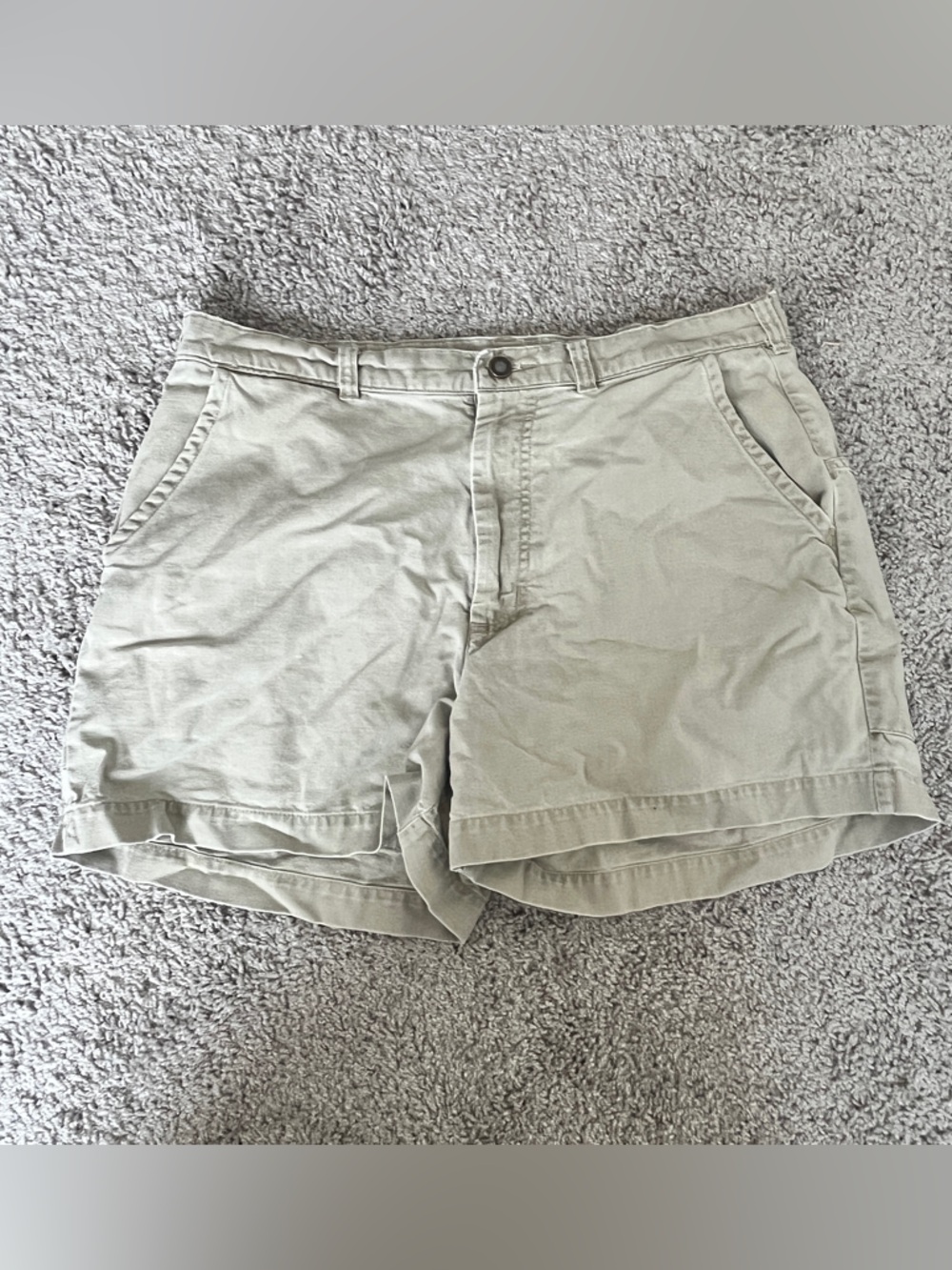 Patagonia‎ Khaki Cotton Shorts | Size 36 | Classic Outdoor Casual